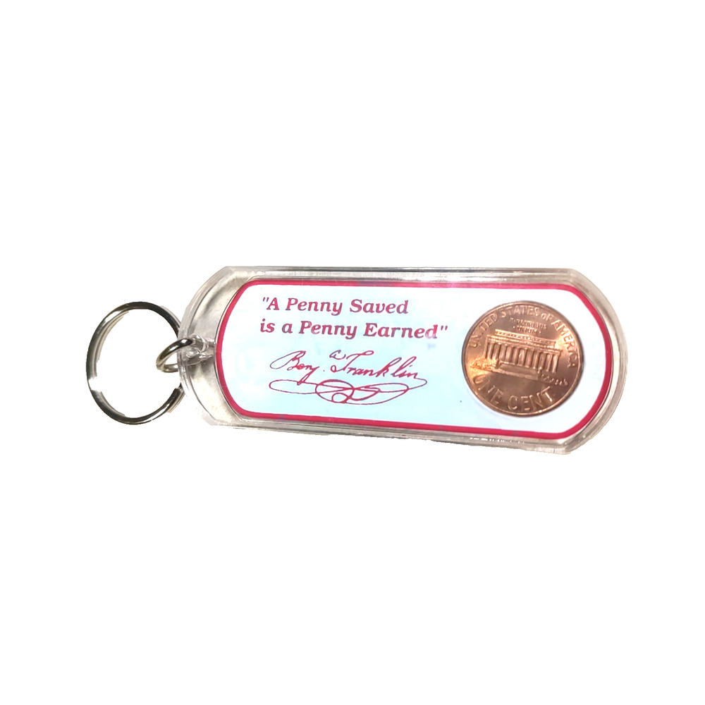 Mount Rushmore National Museum Lucky Penny Collectable Souvenir Ben Franklin